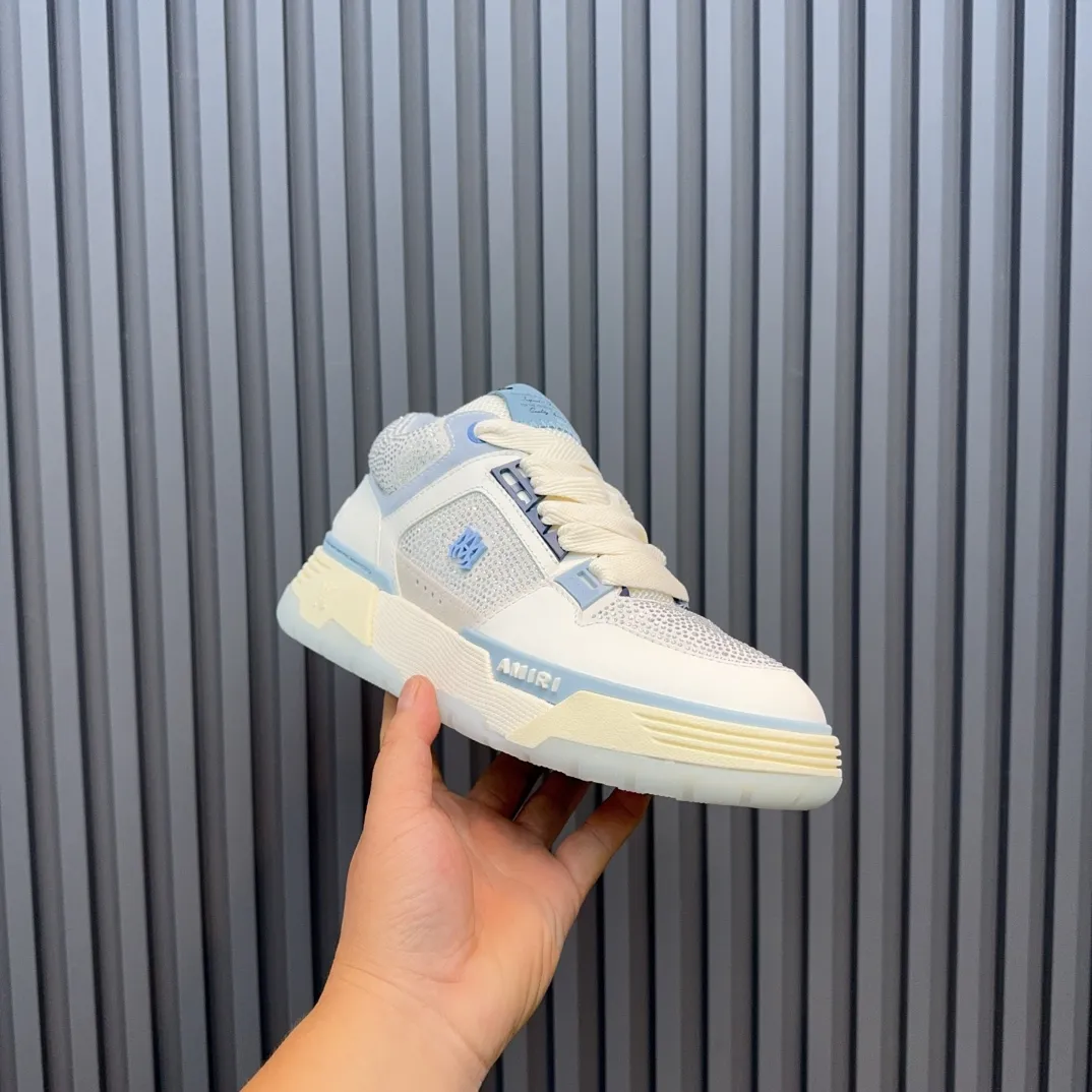 Men's shoes 💰760💰 AMIRI AMIRI fashion brand hot sale 🔥 Available all year round, couples 💑 Official website synchronization Imported fabrics 1⃣️ vs 1⃣️ replica, original factory special original sole, 35-45 (45. non-refundable)
